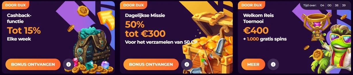 Dux Casino top ervaring