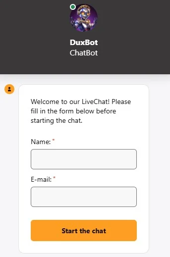 Blackjack bij Dux Casino